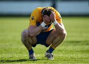 26 March 2017; A dejected Eóin Cleary of Clare after the Allianz Football League Division 2 Round 6 match between Kildare and Clare at St Conleth's Park in Newbridge. Photo by Daire Brennan/Sportsfile
