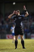 26 March 2017; Referee David Gough during the Allianz Football League Division 1 Round 6 match between Donegal and Monaghan at Fr. Tierney Park in Ballyshannon, Co. Donegal. Photo by Philip Fitzpatrick/Sportsfile