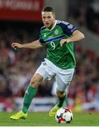 26 March 2017; Conor Washington of Northern Ireland in action during the FIFA World Cup Qualifer Group C match between Northern Ireland and Norway at Windsor Park in Belfast. Photo by Oliver McVeigh/Sportsfile