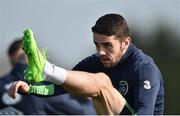 27 March 2017; Robbie Brady of the Republic of Ireland during squad training at FAI National Training Centre, in Abbotstown, Co. Dublin. Photo by David Maher/Sportsfile