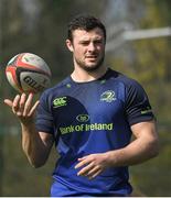 27 March 2017; Robbie Henshaw of Leinster during a Leinster rugby squad training session at Rosemount, UCD, in Dublin. Photo by Brendan Moran/Sportsfile