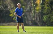 27 March 2017; Leinster senior coach Stuart Lancaster during a Leinster rugby squad training session at Rosemount, UCD, in Dublin. Photo by Brendan Moran/Sportsfile