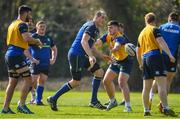 27 March 2017; Devin Toner of Leinster during a Leinster rugby squad training session at Rosemount, UCD, in Dublin. Photo by Brendan Moran/Sportsfile
