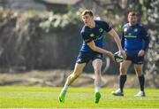 27 March 2017; Garry Ringrose of Leinster during a Leinster rugby squad training session at Rosemount, UCD, in Dublin. Photo by Brendan Moran/Sportsfile