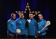 27 March 2017; Electric Ireland, proud sponsor of the GAA Minor Championships, announced the launch of the Electric Ireland GAA Minor Star Awards which aim to recognise the achievements and accolades of Minor GAA players. Launching the awards were Electric Ireland GAA Minor Star Awards selection panel, from left, Meath Senior football manager Andy McEntee, former Cork hurler Donal Óg Cusack, former Armagh footballer Oisín McConville and former Galway hurler and All Ireland Club hurling championship winning manager Mattie Kenny. Photo by Stephen McCarthy/Sportsfile