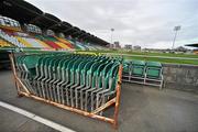 8 September 2011; A general view of temporary seating at Tallaght Stadium, where Shamrock Rovers are due to play Rubin Kazan in the first of their UEFA Europa League group stage games. Tallaght Stadium, Tallaght, Dublin. Picture credit: Brian Lawless / SPORTSFILE