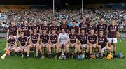 20 August 2011; The Galway squad. Bord Gais Energy GAA Hurling Under 21 All-Ireland Championship Semi-Final, Galway v Limerick, Semple Stadium, Thurles, Co. Tipperary. Picture credit: Barry Cregg / SPORTSFILE