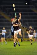 10 September 2011; Jason Grealish, Galway, in action against Conor Gough, Dublin. Bord Gais Energy GAA Hurling Under 21 All-Ireland 'A' Championship Final, Galway v Dublin, Semple Stadium, Thurles, Co. Tipperary. Picture credit: Ray McManus / SPORTSFILE