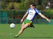 10 September 2011; Kevin Cassidy, from Gaoth Dobhair GAA Club, Co. Donegal, in action during the Mens MBNA Kick Fada Finals 2011. Bray Emmets GAA Club, Co. Wicklow. Picture credit: Matt Browne / SPORTSFILE