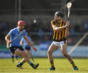 26 March 2017; Jason Cleere of Kilkenny in action against Ryan O'Dwyer of Dublin during the Allianz Hurling League Division 1A Round 5 match between Dublin and Kilkenny at Parnell Park in Dublin. Photo by Brendan Moran/Sportsfile