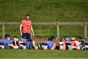 27 March 2017; Donnacha Ryan of Munster during squad training at the University of Limerick in Limerick. Photo by Diarmuid Greene/Sportsfile
