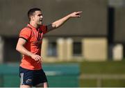 27 March 2017; Conor Murray of Munster during squad training at the University of Limerick in Limerick. Photo by Diarmuid Greene/Sportsfile