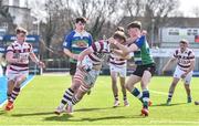 26 March 2017; Action during the Leinster Under 18 Youth Division 1 Final between Gorey and Tullow at Donnybrook Stadium in Dublin. Photo by Ramsey Cardy/Sportsfile