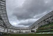 28 March 2017; A general view of the Aviva Stadium prior to the International Friendly match between the Republic of Ireland and Iceland at the Aviva Stadium in Dublin. Photo by Cody Glenn/Sportsfile