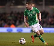 28 March 2017; Jonathan Hayes of Republic of Ireland during the International Friendly match between the Republic of Ireland and Iceland at the Aviva Stadium in Dublin. Photo by Matt Browne/Sportsfile