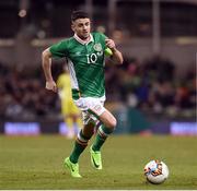 28 March 2017; Robbie Brady of Republic of Ireland during the International Friendly match between the Republic of Ireland and Iceland at the Aviva Stadium in Dublin. Photo by Matt Browne/Sportsfile