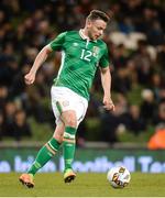 28 March 2017; Andy Boyle of Republic of Ireland during the International Friendly match between the Republic of Ireland and Iceland at the Aviva Stadium in Dublin. Photo by Cody Glenn/Sportsfile