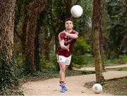 29 March 2017; Dessie Connely of Galway and Darragh Cummins of Sligo officially launched the 2017 EirGrid GAA Football U21 Connacht Final today. Pictured at the launch is Dessie Connely of Galway. The game is scheduled to take place this Saturday, 1st April in Markievicz Park, Sligo at 6pm. Fans who cannot attend the game can catch all the action live on www.tg4.ie or keep up to date following #EirGridGAA. EirGrid is a state-owned company that manages and develops Ireland's electricity grid. For more information please see www.eirgrid.com. Photo by Sam Barnes/Sportsfile