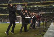 28 March 2017; A general view of the musicians during the International Friendly match between the Republic of Ireland and Iceland at the Aviva Stadium in Dublin. Photo by David Maher/Sportsfile