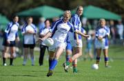 10 September 2011; Philomena Sheridan, from Meath, in action during the 2011 MBNA Kick Fada ladies competition. Bray Emmets GAA Club, Co. Wicklow. Picture credit: Matt Browne / SPORTSFILE