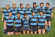 10 September 2011; The Navan RFC team. Back row from left, Maeve Foley, Olivia Devine, Zoe O'Connor, Jenny Finlay, Christine Doyle, Paula Murray and Julianne Scanlon. Front row from left, Aisling Wynne, Tracey Moran, Pippa Hendricks, Susan Byrne and Fiona Mullen. Leinster Womens Rugby Season Opener Blitz, Ashbourne RFC, Ashbourne, Co. Meath. Picture credit: Barry Cregg / SPORTSFILE