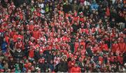 17 March 2017; Cuala supporters watch their side during the AIB GAA Hurling All-Ireland Senior Club Championship Final match between Ballyea and Cuala at Croke Park in Dublin. Photo by Brendan Moran/Sportsfile