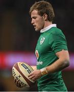 10 March 2017; Kieran Marmion of Ireland during the RBS Six Nations Rugby Championship match between Wales and Ireland at the Principality Stadium in Cardiff, Wales. Photo by Brendan Moran/Sportsfile