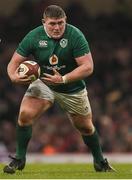 10 March 2017; Tadhg Furlong of Ireland during the RBS Six Nations Rugby Championship match between Wales and Ireland at the Principality Stadium in Cardiff, Wales. Photo by Brendan Moran/Sportsfile