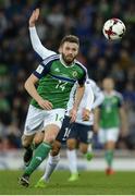 26 March 2017; Stuart Dallas of Northern Ireland during the FIFA World Cup Qualifer Group C match between Northern Ireland and Norway at Windsor Park in Belfast. Photo by Oliver McVeigh/Sportsfile