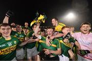 29 March 2017; Kerry players celebrate after the EirGrid Munster GAA Football U21 Championship Final match between Cork and Kerry at Páirc Ui Rinn in Cork. Photo by Stephen McCarthy/Sportsfile