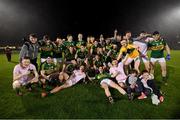 29 March 2017; Kerry players celebrate after the EirGrid Munster GAA Football U21 Championship Final match between Cork and Kerry at Páirc Ui Rinn in Cork. Photo by Stephen McCarthy/Sportsfile