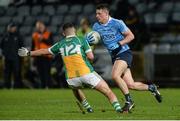 29 March 2017; Brian Howard of Dublin in action against Jack Walsh of Offaly during the EirGrid Leinster GAA Football U21 Championship Final match between Dublin and Offaly at O'Moore Park in Portlaoise, Co Laois. Photo by Piaras Ó Mídheach/Sportsfile