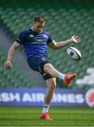 31 March 2017; Jack Conan of Leinster during the captain's run at the Aviva Stadium in Dublin. Photo by Ramsey Cardy/Sportsfile
