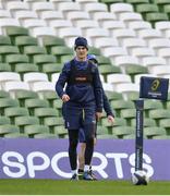 31 March 2017; Jonathan Sexton of Leinster during the captain's run at the Aviva Stadium in Dublin. Photo by Ramsey Cardy/Sportsfile