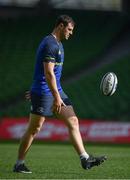 31 March 2017; Robbie Henshaw of Leinster during the captain's run at the Aviva Stadium in Dublin. Photo by Ramsey Cardy/Sportsfile