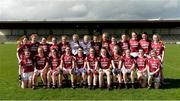 31 March 2017; The Loreto College squad before the Lidl All Ireland PPS Junior A Championship final match between Loreto College and John the Baptist Community School at St Brendan's Park in Birr, Co Offaly. Photo by Piaras Ó Mídheach/Sportsfile
