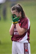 31 March 2017; Sarah Harkin of St. Columbas dejected following the Lidl All Ireland PPS Junior C Championship final match between Colaiste Bhaile Chláir and St. Columbas at Connolly Park in Sligo. Photo by Sam Barnes/Sportsfile