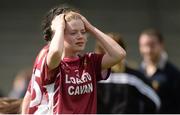 31 March 2017; Áine Dennehy of Loreto College dejected after the Lidl All Ireland PPS Junior A Championship final match between Loreto College and John the Baptist Community School at St Brendan's Park in Birr, Co Offaly. Photo by Piaras Ó Mídheach/Sportsfile