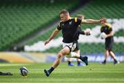 31 March 2017; Jimmy Gopperth of Wasps during the captain's run at the Aviva Stadium in Dublin. Photo by Ramsey Cardy/Sportsfile