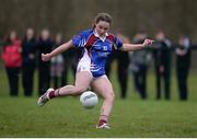 31 March 2017; Andrea Trill of Colaiste Bhaile Chláir during the Lidl All Ireland PPS Junior C Championship final match between Colaiste Bhaile Chláir and St. Columbas at Connolly Park in Sligo. Photo by Sam Barnes/Sportsfile
