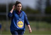 31 March 2017; St. Columbas manager Nicola Sheanon during the Lidl All Ireland PPS Junior C Championship final match between Colaiste Bhaile Chláir and St. Columbas at Connolly Park in Sligo. Photo by Sam Barnes/Sportsfile