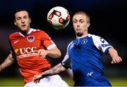 31 March 2017; Tommy Robson of Limerick in action against Karl Sheppard of Cork City during the SSE Airtricity League Premier Division match between Limerick FC and Cork City at The Markets Field in Limerick. Photo by Diarmuid Greene/Sportsfile