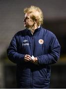 31 March 2017; St Patrick's Athletic manager Liam Buckley during the SSE Airtricity League Premier Division match between Bohemians and St Patrick's Athletic at Dalymount Park in Dublin. Photo by Cody Glenn/Sportsfile