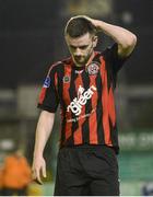 31 March 2017; Dan Byrne of Bohemians following the SSE Airtricity League Premier Division match between Bohemians and St Patrick's Athletic at Dalymount Park in Dublin. Photo by Cody Glenn/Sportsfile