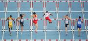 29 August 2011; A general view of the Men's 110m Hurdle Semi-Final. IAAF World Championships - Day 3, Daegu Stadium, Daegu, Korea. Picture credit: Stephen McCarthy / SPORTSFILE