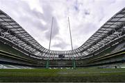 1 April 2017; A general view of the Aviva Stadium prior the the European Rugby Champions Cup Quarter-Final match between Leinster and Wasps at Aviva Stadium, in Dublin. Photo by Ramsey Cardy/Sportsfile