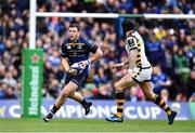 1 April 2017; Robbie Henshaw of Leinster in action against Danny Cipriani of Wasps during the European Rugby Champions Cup Quarter-Final match between Leinster and Wasps at Aviva Stadium in Dublin. Photo by Ramsey Cardy/Sportsfile