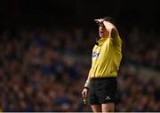 1 April 2017; Referee Nigel Owens during the European Rugby Champions Cup Quarter-Final match between Leinster and Wasps at the Aviva Stadium in Dublin. Photo by Seb Daly/Sportsfile