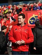 1 April 2017; Munster director of rugby Rassie Erasmus before the European Rugby Champions Cup Quarter-Final match between Munster and Toulouse at Thomond Park in Limerick. Photo by Diarmuid Greene/Sportsfile