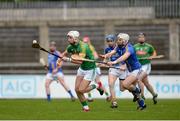1 April 2017; Keith Keoghan of Meath in action against Diarmuid Masterson of Wicklow during the Allianz Hurling League Division 2B Final match between Meath and Wicklow at Parnell Park, in Dublin. Photo by Daire Brennan/Sportsfile